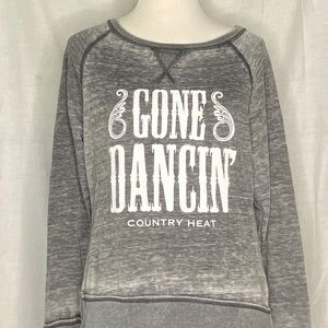 Beachbody Country Heat  grey sweatshirt